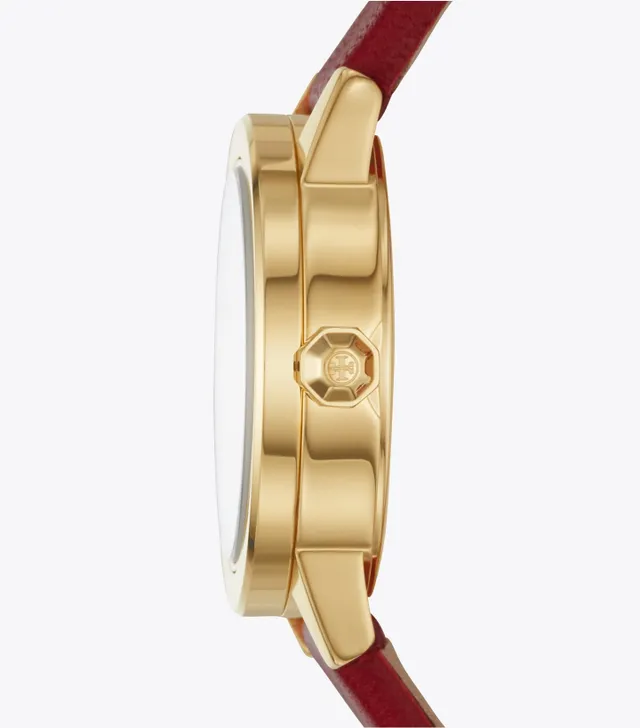 Tory Burch Gigi Bangle Watch, Multi-color/gold-tone, 27 Mm in Metallic