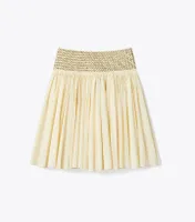 Hand-Done Mirrorwork Cotton Skirt