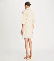 Heart Logo Poplin Shirtdress