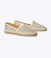 Heart-Patterned Espadrille