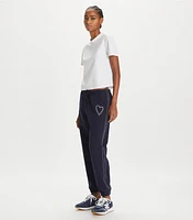 Heart Pickstitch French Terry Sweatpant