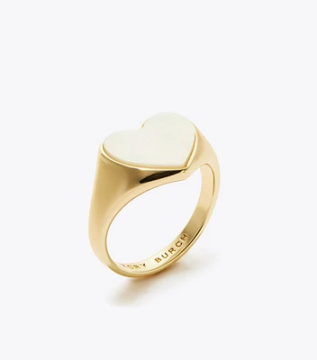 Heart Signet Ring