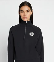 Heavy French Terry Half-Zip Sweatshirt