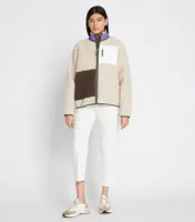 High-Pile Fleece Reflective Jacket
