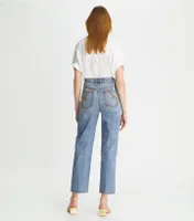 High-Rise Straight Jean