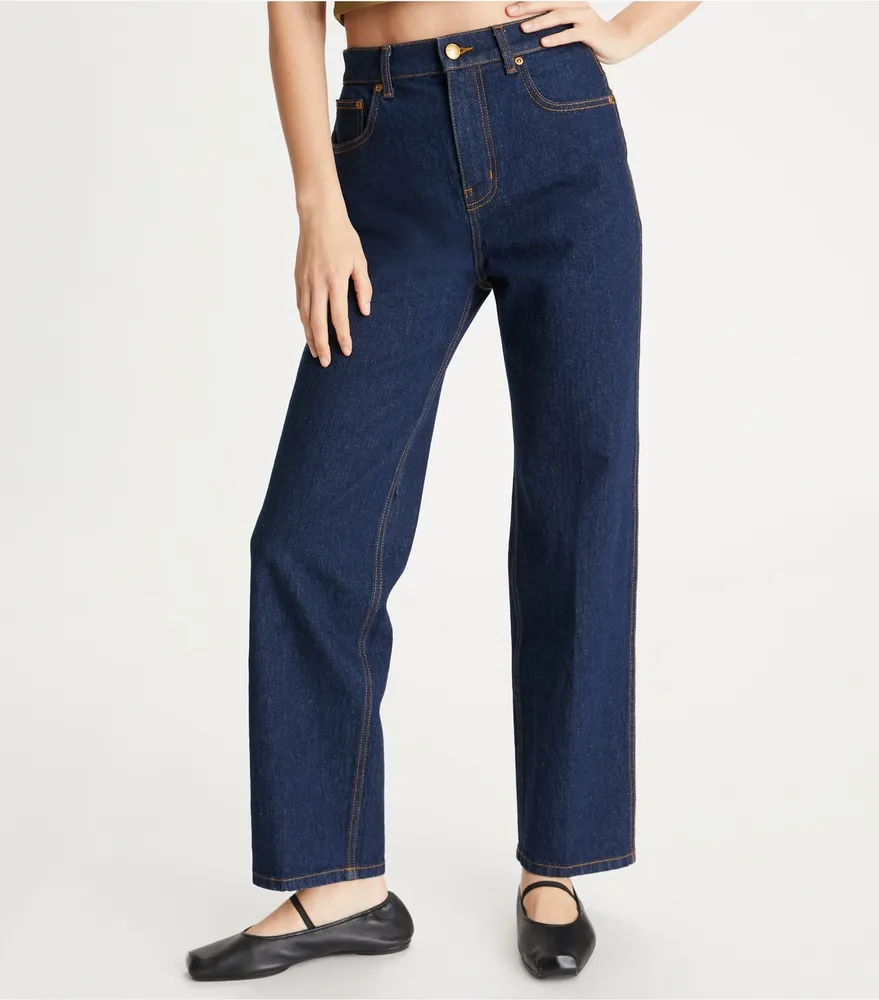 High-Rise Straight Jean