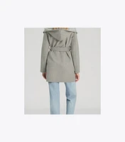 Hooded Wool Coat