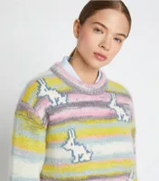 Italian Mohair Novelty Sweater