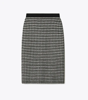 Jacquard Sweater Skirt