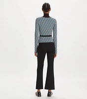 Jacquard Turtleneck