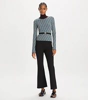 Jacquard Turtleneck