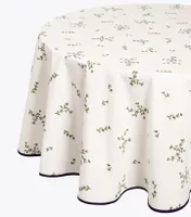 Jolie Fleur Round Tablecloth