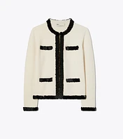 Kendra Wool and Sequin Jacket