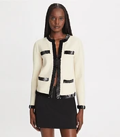 Kendra Wool and Sequin Jacket