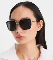 Tory Burch Kira Bold Rim Sunglasses In Multi