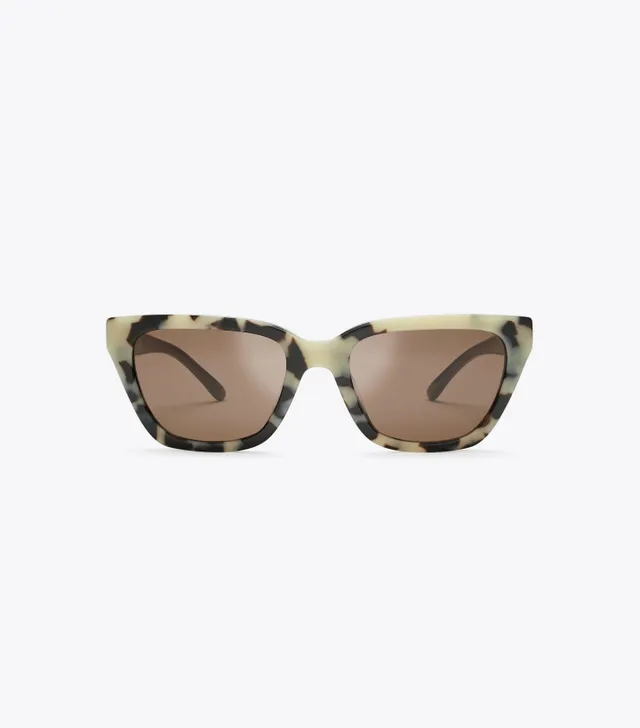 Tory Burch Kira Bold Rim Sunglasses In Multi