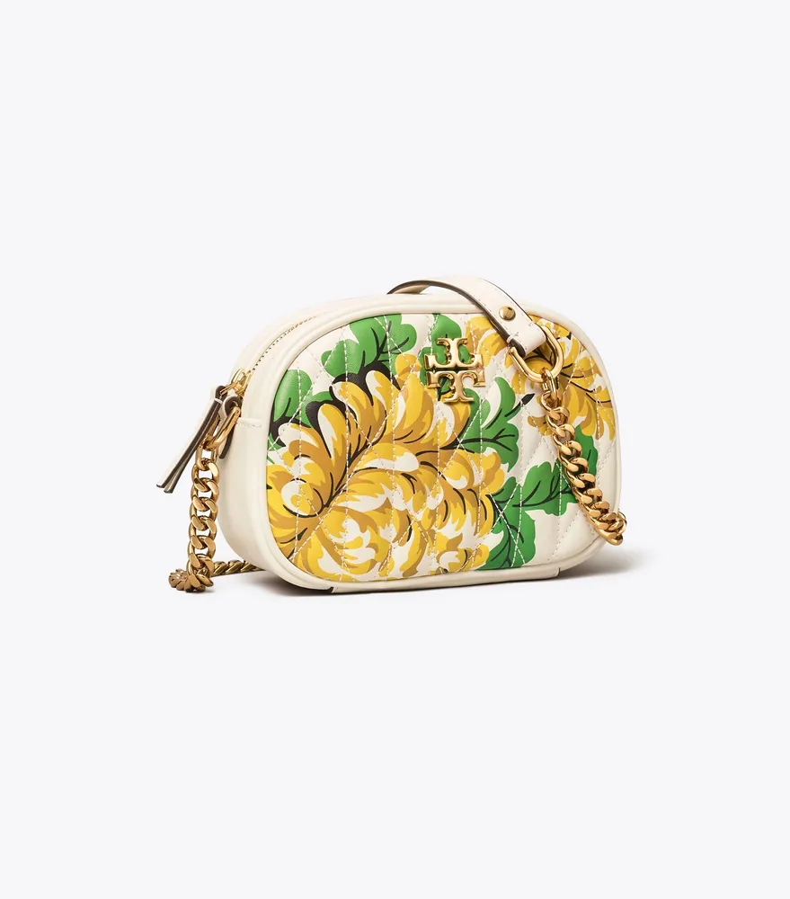 Tory Burch Multicolour Printed Quilted Leather Small Kira Camera Bag Tory  Burch