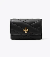 Kira Chevron Mini Flap Wallet