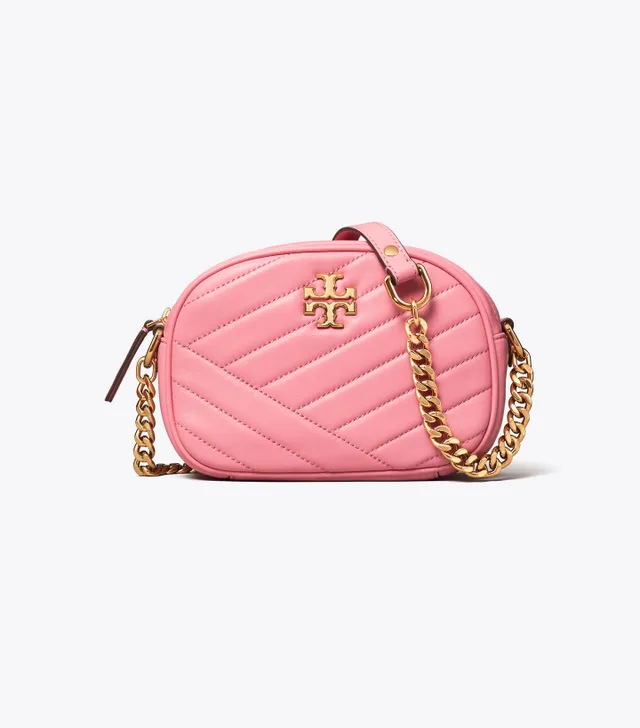 Tory Burch Kira Chevron Mini Camera Bag - Pink