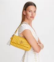 Kira Chevron Tassel Small Flap Shoulder Bag