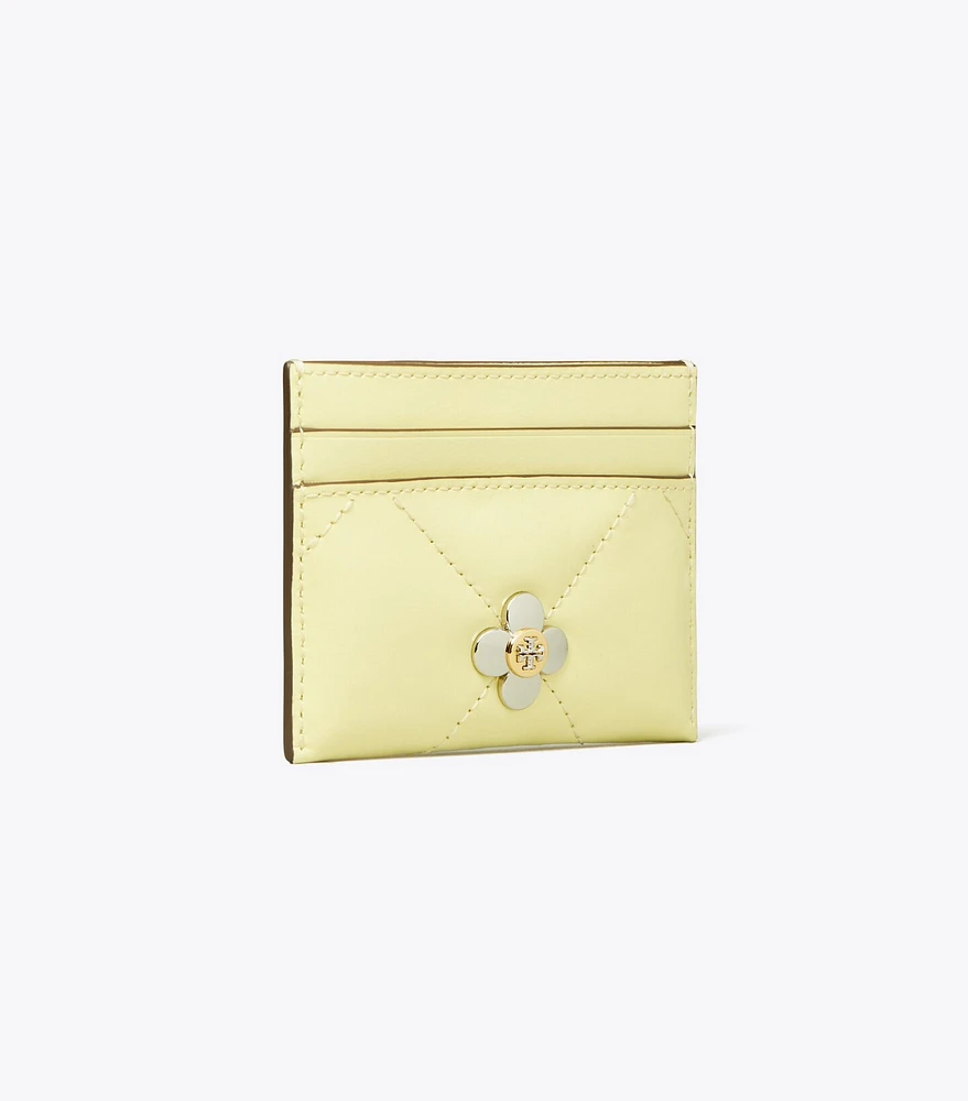 Kira Clover Diamond Quilt Card Case