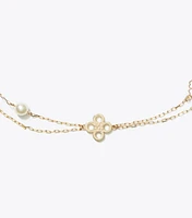 Kira Clover Layered Necklace