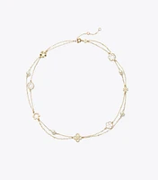 Kira Clover Layered Necklace