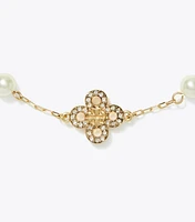 Kira Clover Pearl Bracelet