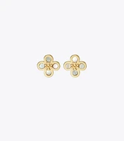 Kira Clover Stud Earring