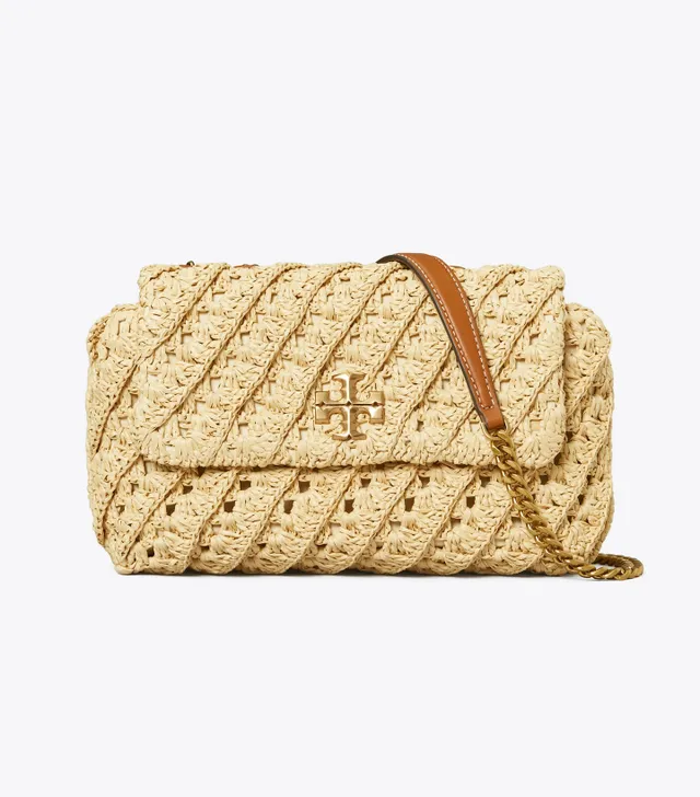 Tory Burch 'kira' Small Crochet Bag in Blue