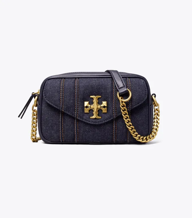 Tory Burch Kira Denim Mini Crossbody Bag