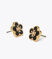 Kira Enamel Flower Stud Earring