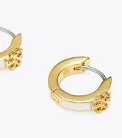 Kira Enamel Huggie Earring