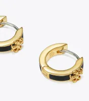 Kira Enamel Huggie Earring