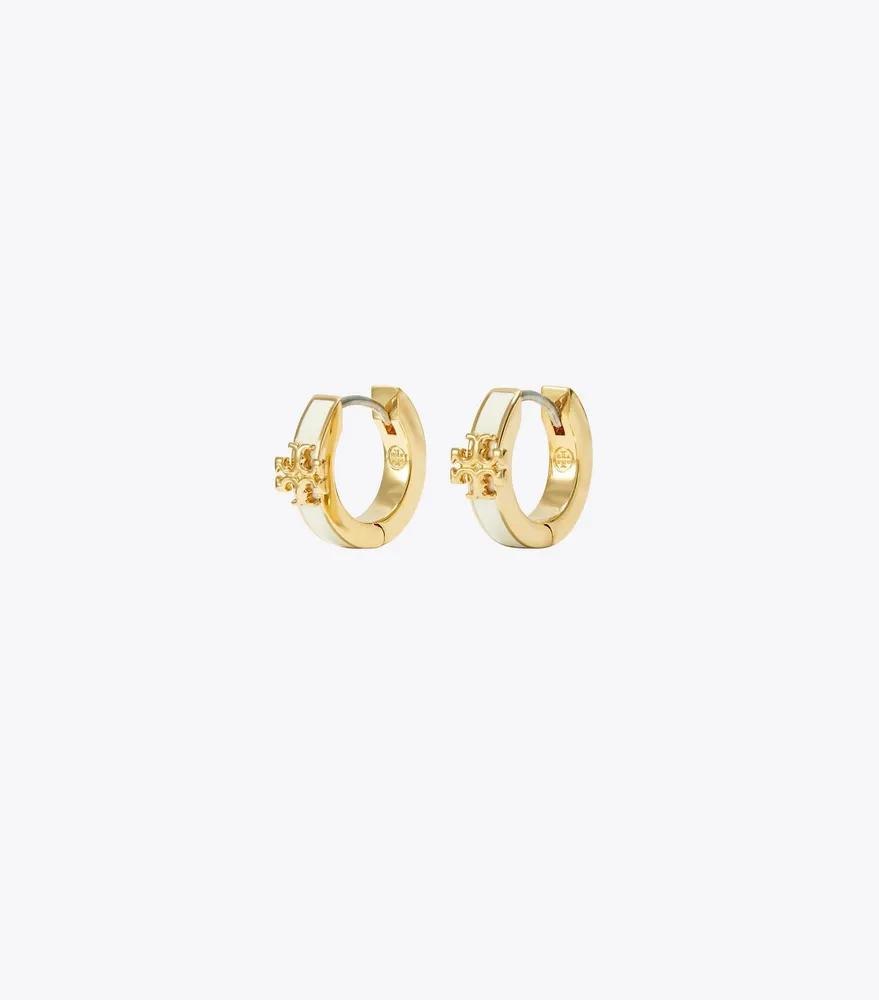 Kira Enamel Huggie Earring