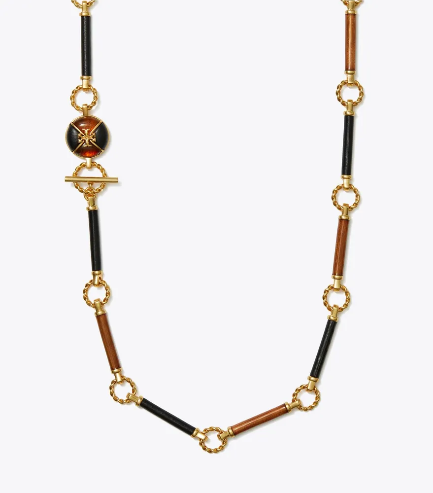 Tory Burch Kira Clover Necklace and Earrings Set | Harrods CO