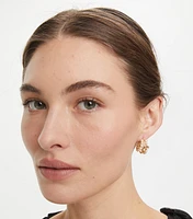 Kira Multi Hoop Pearl Earring