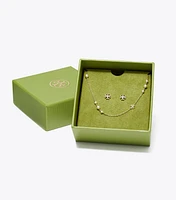 Kira Necklace And Stud Earring Gift Set