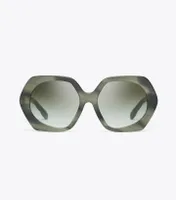 Kira Oversized Geometric Sunglasses