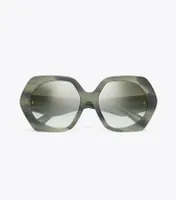 Kira Oversized Geometric Sunglasses