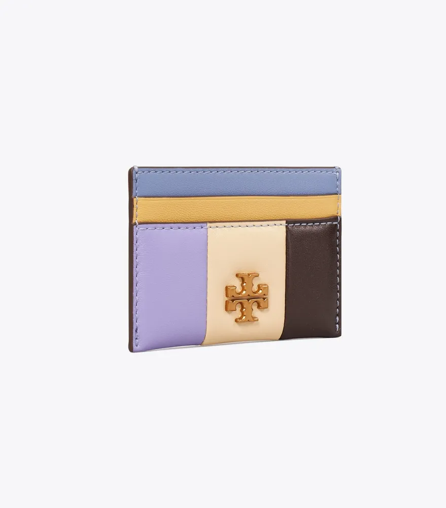 Tory Burch Blue/Purple Robinson Patchwork Double Zip Tote Tory Burch