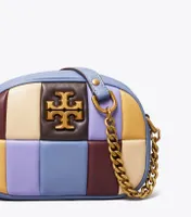 Tory Burch Kira Mini Patchwork Camera Crossbody Bag