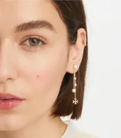 Kira Pearl Linear Earring