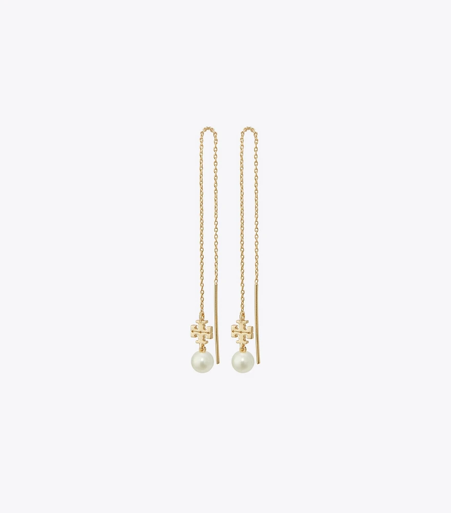 Kira Pearl Long Earring