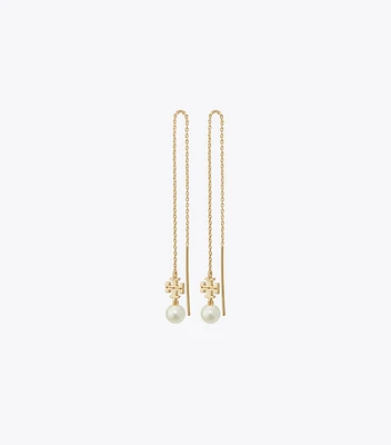 Kira Pearl Long Earring