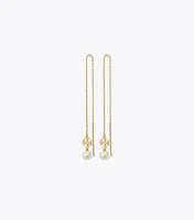 Kira Pearl Long Earring