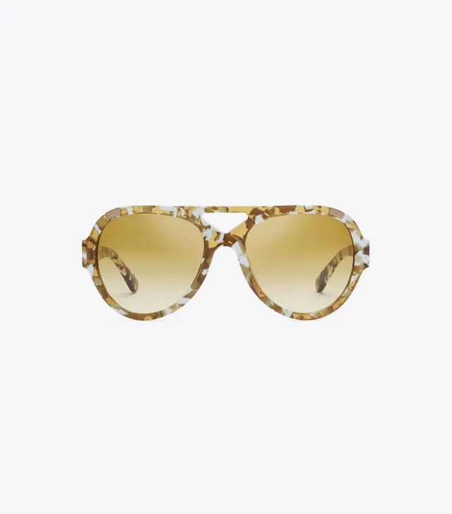 Tory Burch Kira Pilot Sunglasses