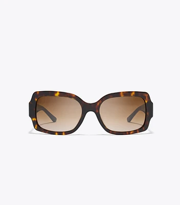 Kira Rectangular Sunglasses