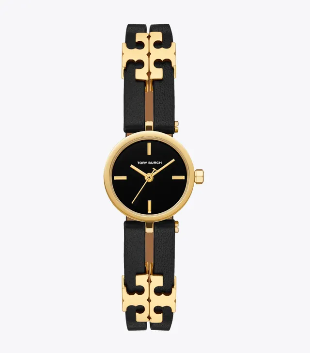 Robertson Watch, Black/Gold-Tone Stainless Steel, 26 x 26MM: Women's  Designer Strap Watches