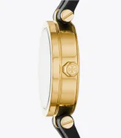 Kira Watch, Black/Gold-Tone, 22 x 28 MM